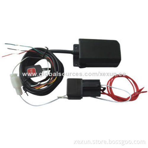 Motor GPS Tracker, Waterproof with 3.7V, 1,000mAh Battery, Over-speed Alert